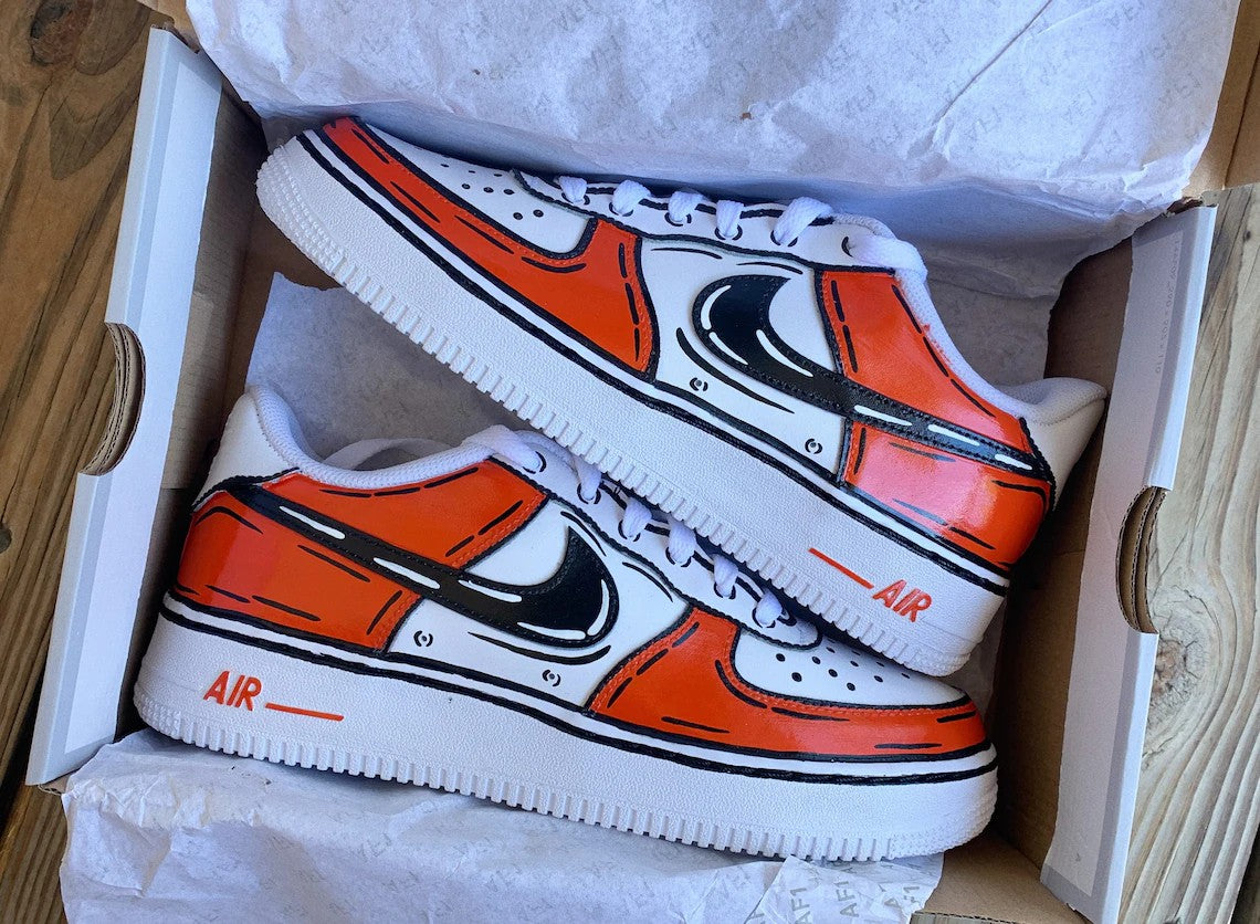 Cartoon Custom Nike Air Force 1