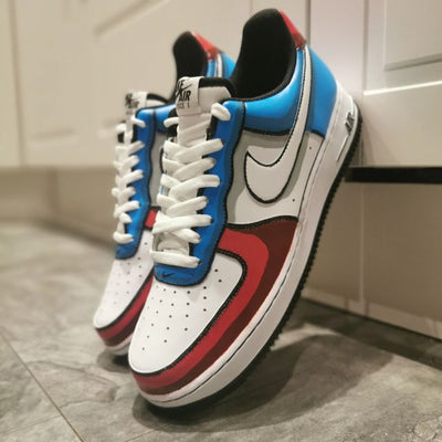 Custom Air Force 1 fearless cartoon