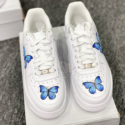 BLUE BUTTERFLY AIR FORCE 1 CUSTOM