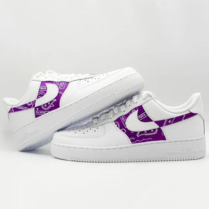 Nike Air Force 1 Wild Bandana purple