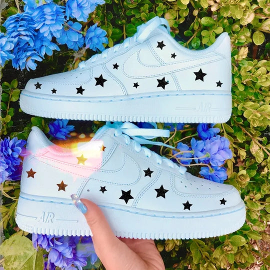 Custom Air Force 1 Vintage Stars 💫