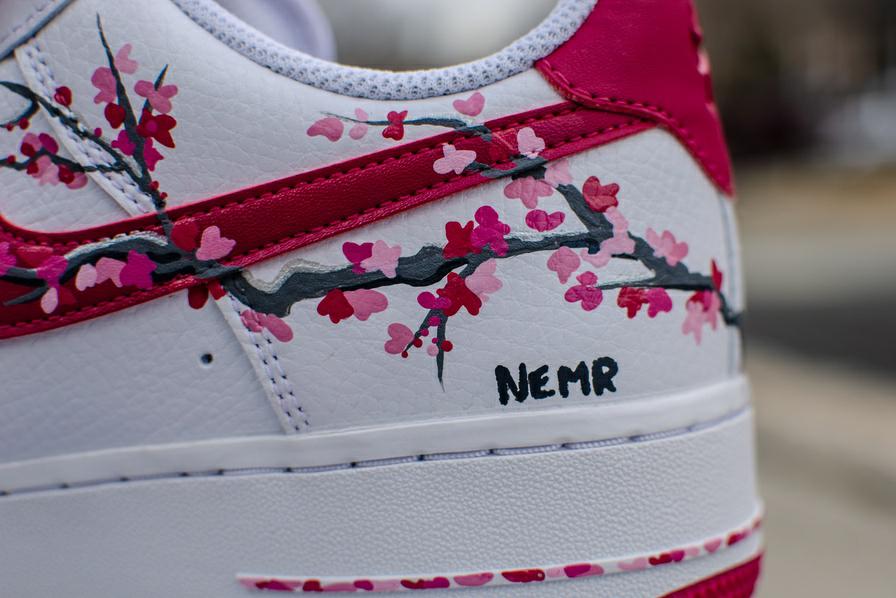 Custom Air Force 1 Chery Blossom II