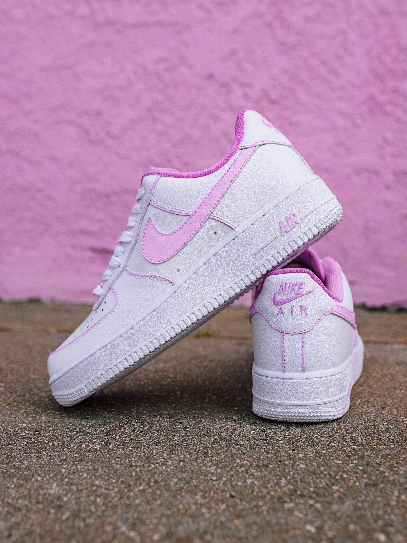 Moody Mood Collection AF1 Pink Outline Air Force 1