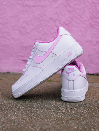 Moody Mood Collection AF1 Pink Outline Air Force 1