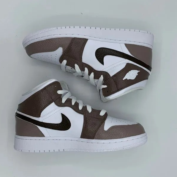 Dark Mocha Air Jordan 1 Custom