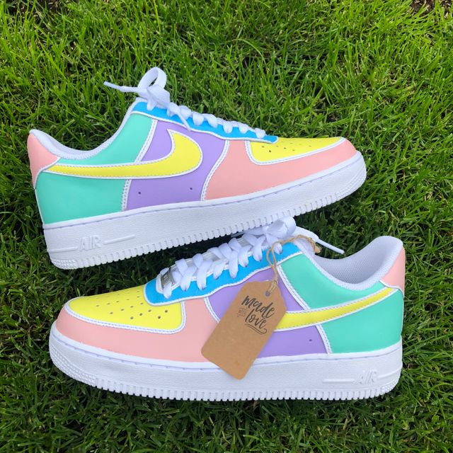 Custom Air Force 1 Pastel Paradise