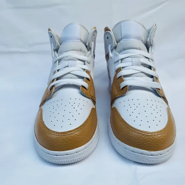 Custom Air Jordan 1 Mid Beige