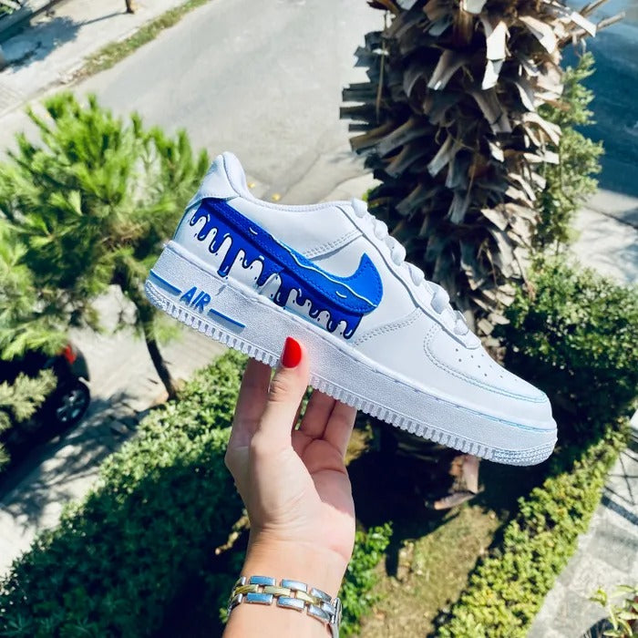 Custom Air Force 1 Waves n' Chill