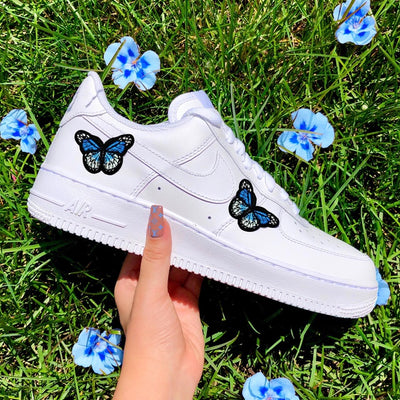 Custom Air Force 1 Butterfly Ocean