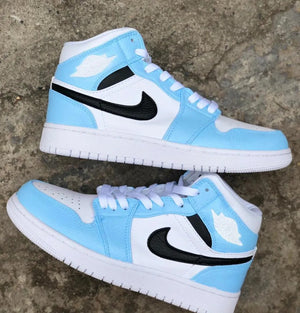 Custom Air Jordan 1 Baby Blue