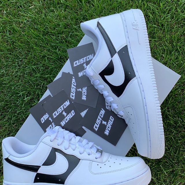 Nike Air Force 1 "Black/White Colorway Design