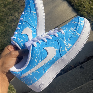 Custom Air Force 1 Pale Blue