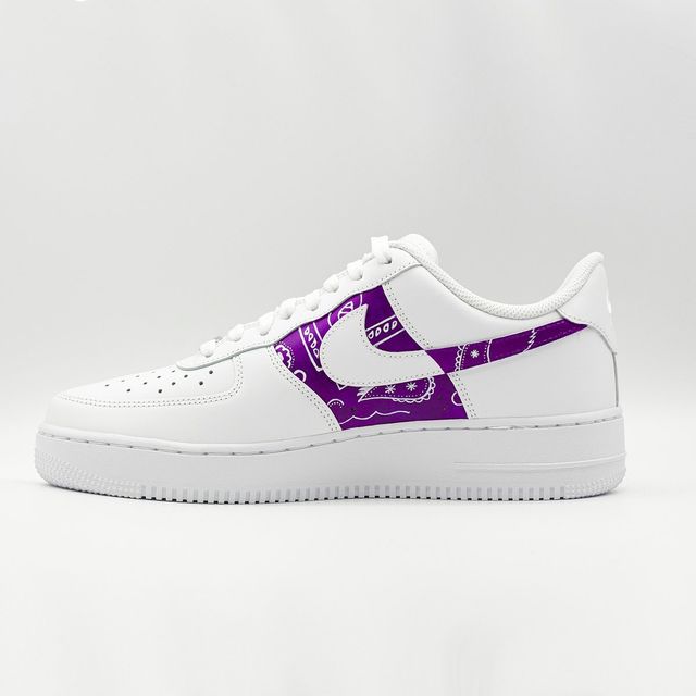 Nike Air Force 1 Wild Bandana purple