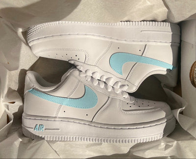 Baby Blue Custom Nike Air Force 1