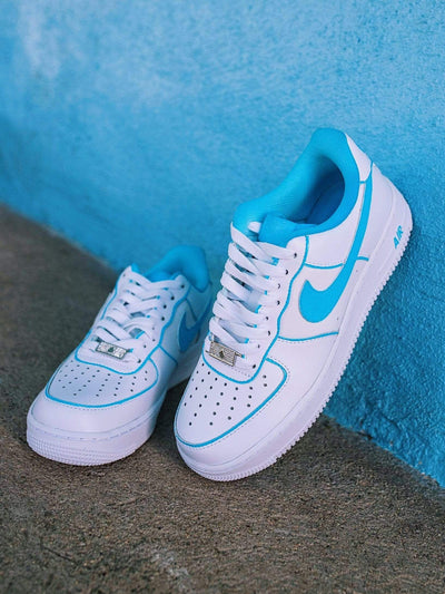 Lonely Mood Collection AF1 Sky Blue Outline Air Force 1