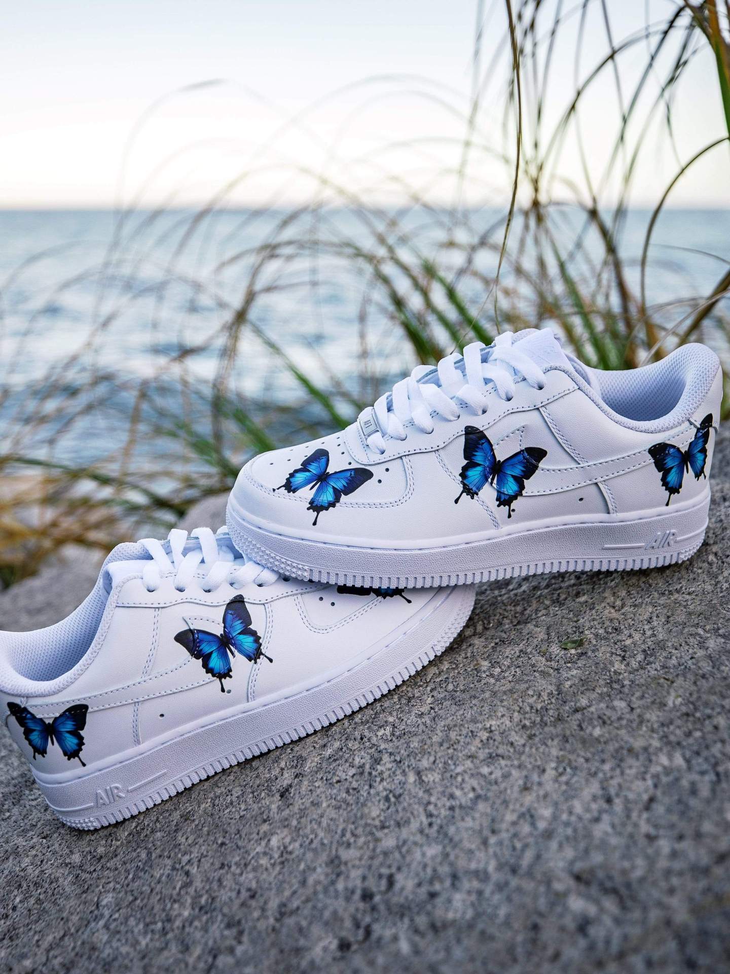 Blue Drip Butterfly AF1
