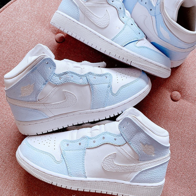 Custom Air Jordan 1 Baby Blue