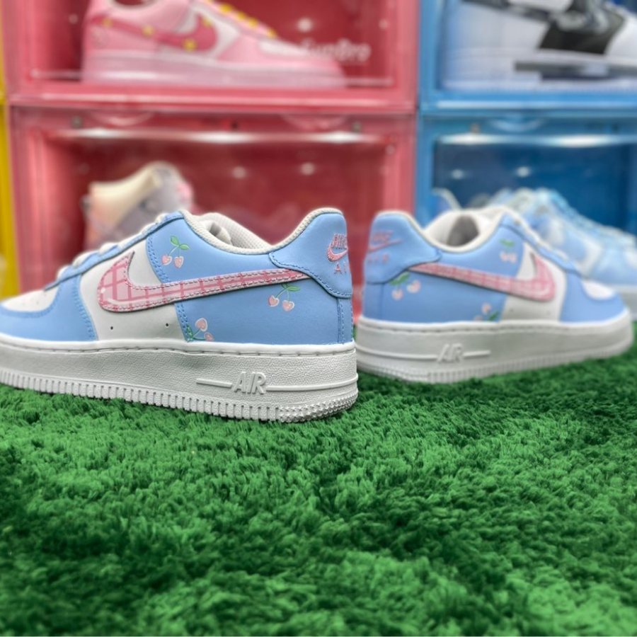 Air Force 1 Pom Pom Purin Baby Blue