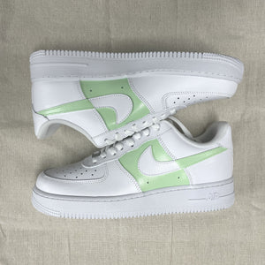 Apple Green Air Force 1 Custom