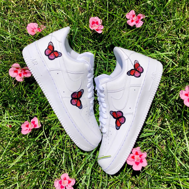 Custom Air Force 1 Butterfly Love