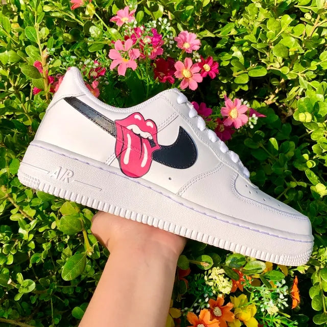 Custom Air Force 1 Rolling Stones 👅