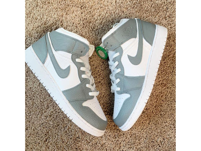 Grey Air Jordan 1 Custom