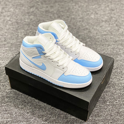 BABY BLUE AIR JORDAN 1 CUSTOM