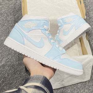 Custom Air Jordan 1 Baby Blue