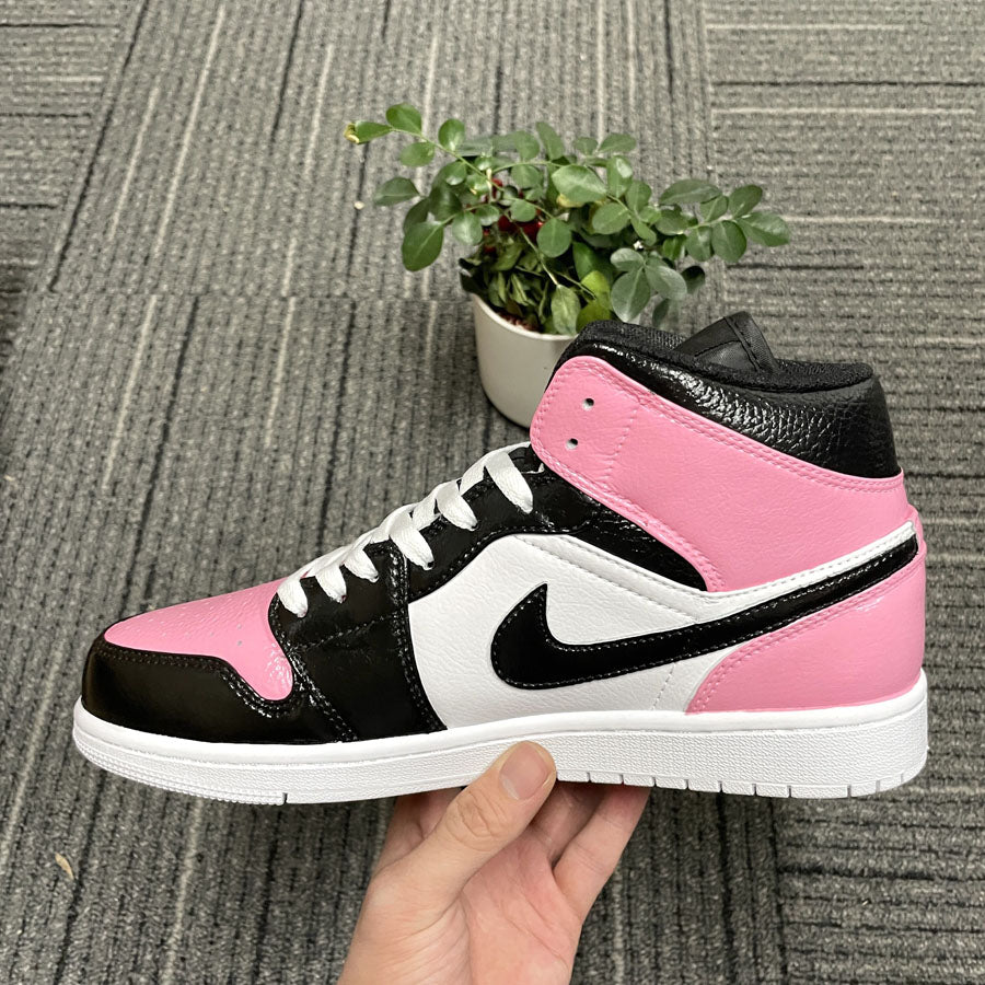 Custom Jordan 1 Black Pink
