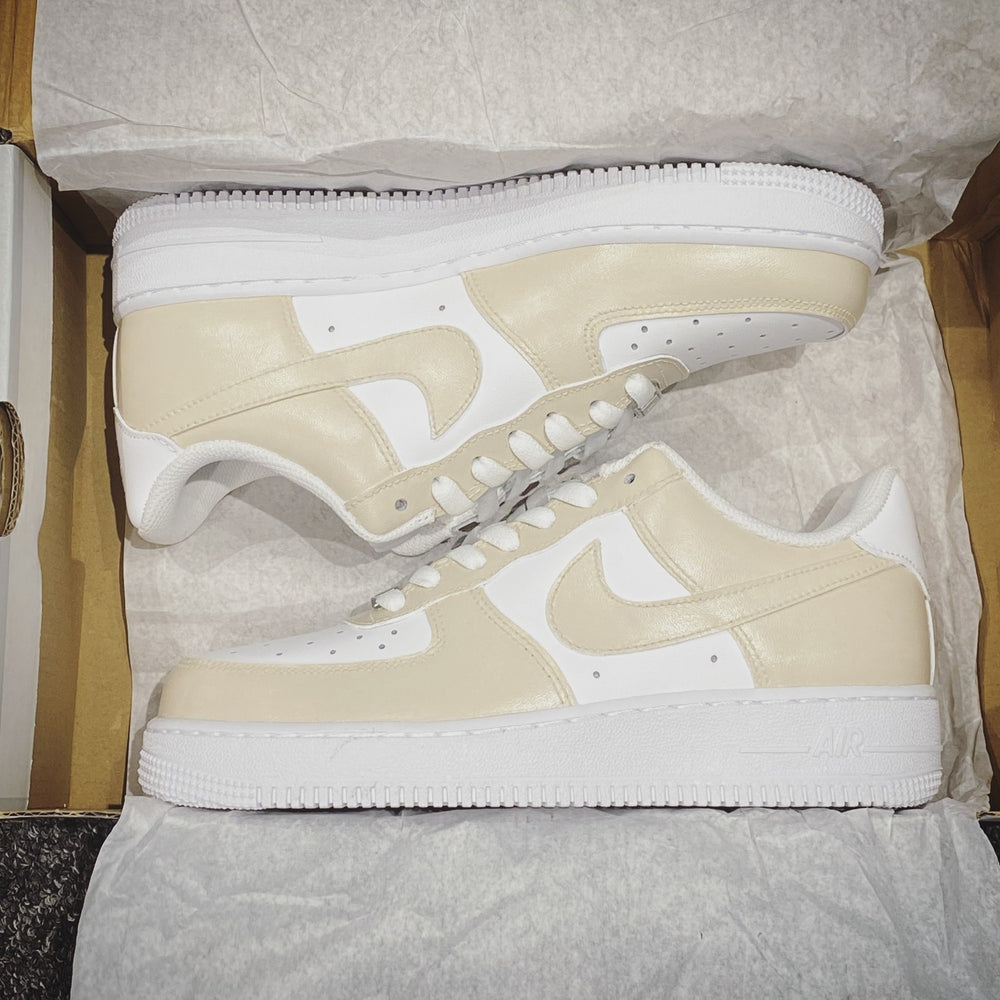 BEIGE CUSTOM AIR FORCE 1