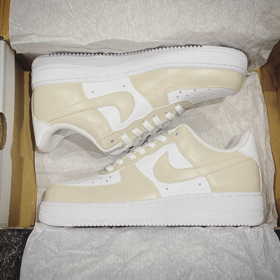 BEIGE CUSTOM AIR FORCE 1