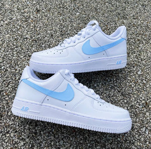 Baby Blue Custom Nike Air Force 1