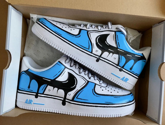 Cartoon Drip Custom Nike Air Force 1