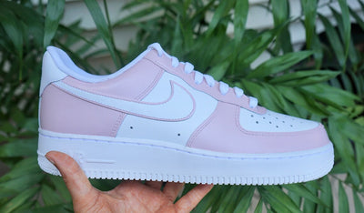 Pink Tones Custom Air Force 1s