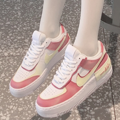 Air Force 1 Shadow Macaron Red Beige