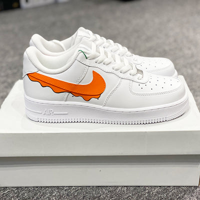 ORANGE DRIP AIR FORCE 1