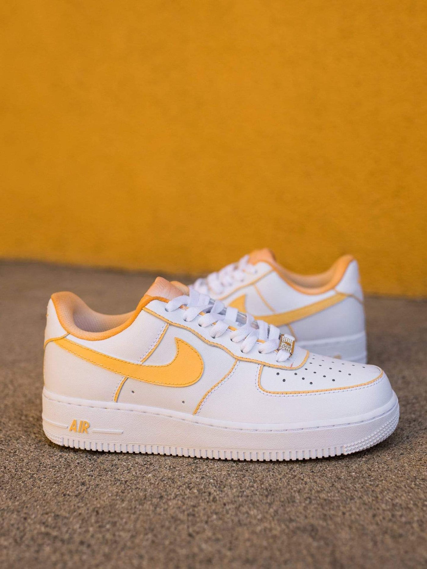 Peachy Mood Collection AF1 Orange Outline Air Force 1