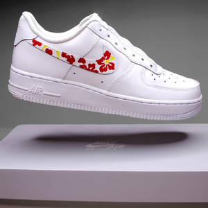 Custom Air Force 1 Hawaiian Hibiscus