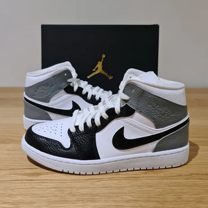 Custom Air Jordan 1 Black Gray