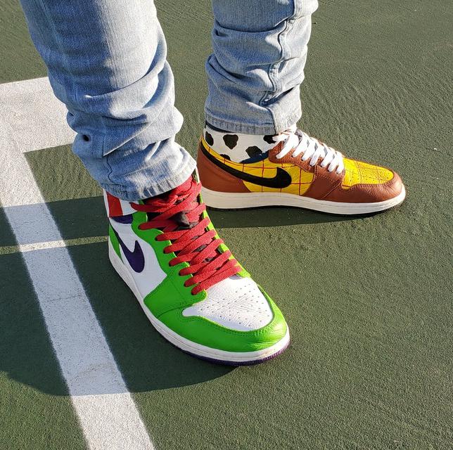 Custom Air Jordan 1 Toy Story