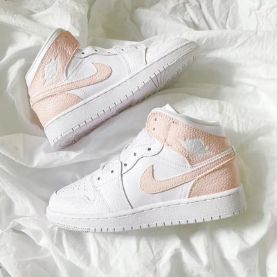 Custom Air Jordan 1 Cream