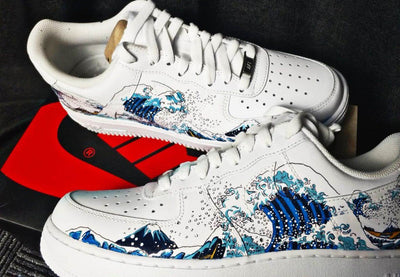 Custom Air Force 1 Wave Kanagawa