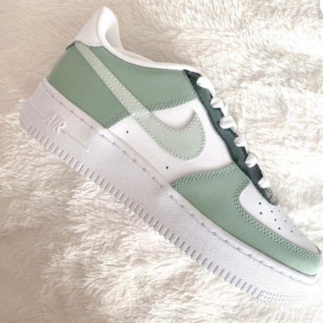 Custom Air Force 1 TRIPLE SAGE