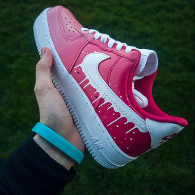 Custom Air Force 1 Drip & Fade