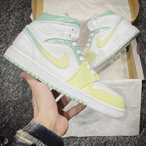 Custom Air Jordan 1 Green