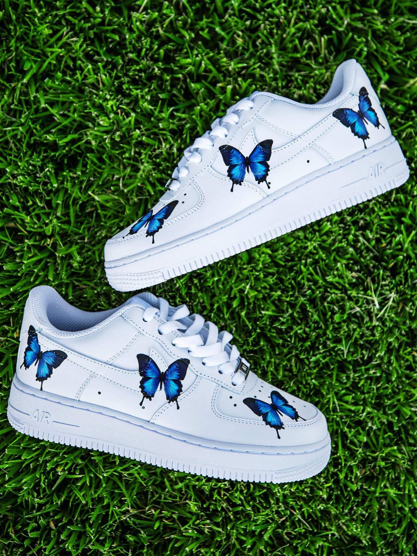 Blue Drip Butterfly AF1