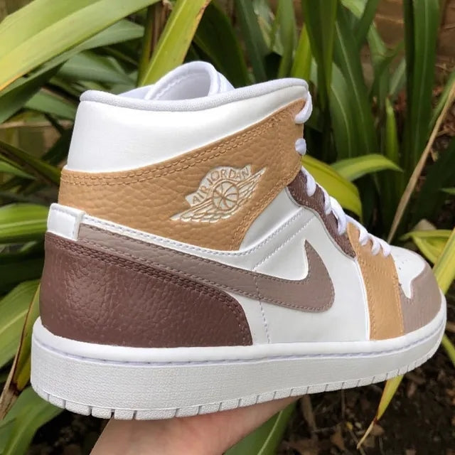 Custom Air Jordan 1 Coffee