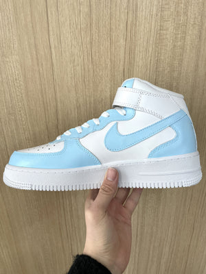 Custom Air Force 1 light blue