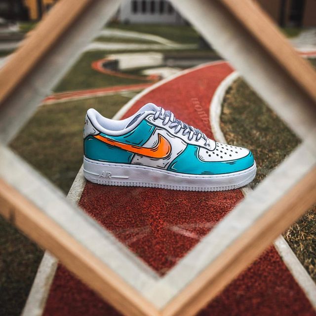 Custom Air Force 1 Cartoon