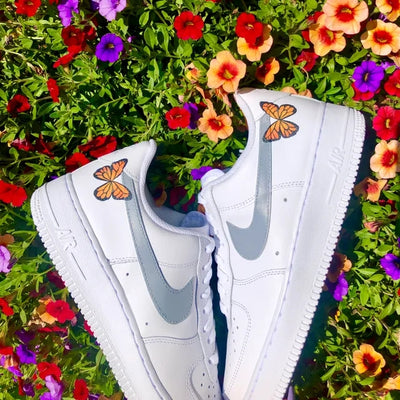 Custom Air Force 1 Monarch Butterfly 🧡🦋